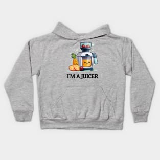 Fruit Juicer I'm A Juicer Funny Health Novelty Kids Hoodie